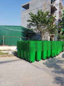 Dự án thùng rác 240 lít tại Hải Phòng