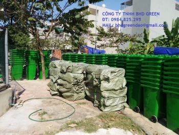 Dự án thùng rác 240 lít tại Quảng Ninh