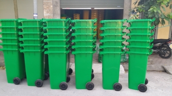 Dự án thùng rác 120 Lít Bắc Giang