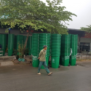 Dự án Thùng rác nhựa HDPE 240l Hà Tĩnh