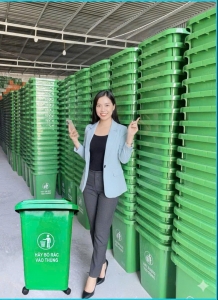 Dự án thùng rác 120 Lít Bắc Giang